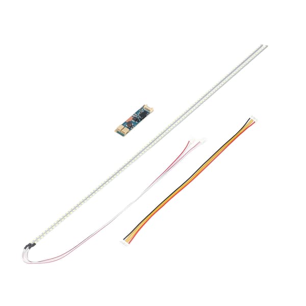 LED Baggrundslys Strip Universal PC Tilbehør Fiber Optisk Modul Kort 540mm