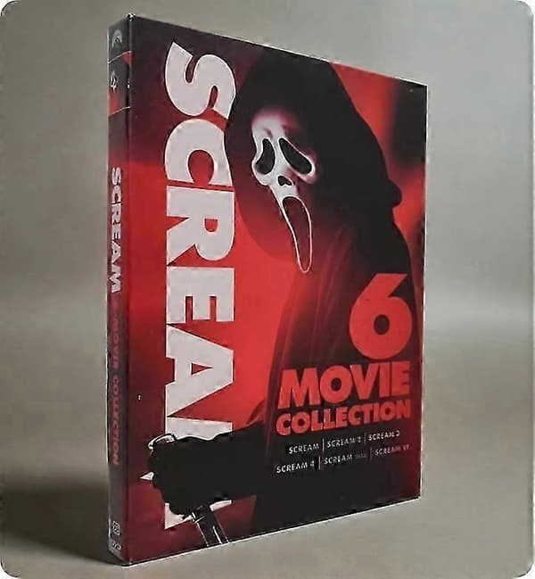 Scream 1-6 (DVD) Film 6-skivors engelsk version