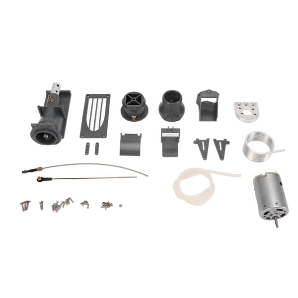 RC Båt Thruster Jet Pump Set Grå 26mm Thruster med 540 Borstad Motor Kylrör Konvertering