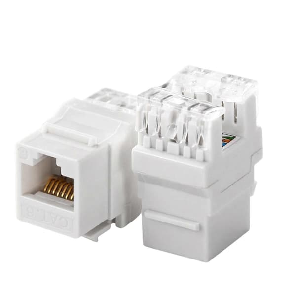 Speed Cat6 Ethernet Veggpanel Modulær Design Sterk ABS Internett Frontplater Egnet for Stabil Internett-tilkobling Flerfarget 5