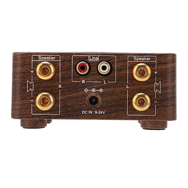 Mini Bluetooth 5.0 Stereo HiFi Digital Forstærker 2 Kanal 50W USB Input