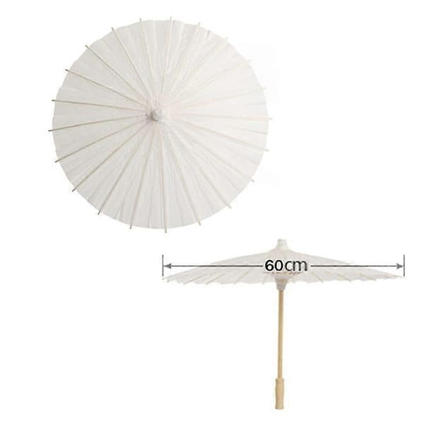 6 kpl paperinen päivänvarjo häävarjo juhlapalvelus 60 cm