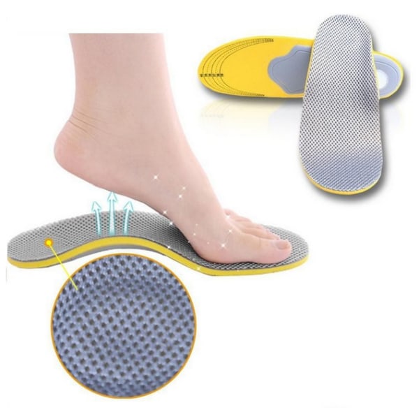 Skoinlägg - Fotinlägg / Soft, Relief & Beautiful (35-40) gray