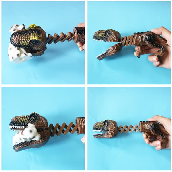 Dinosaur Grabber Claw Game Interaktivt Leketøy Foreldre Barn Gave