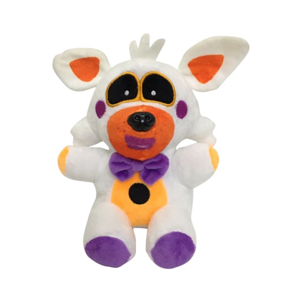 Midnight Security Breach Plyschleksak tecknad docka Orange Tail Fox 18cm
