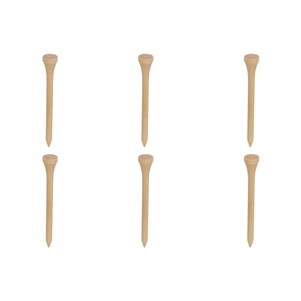 50 stk. Golf Tees Professionel Stærk Erstatning Træ Golf Tees til Golf Tilbehør 70mm/2.76in