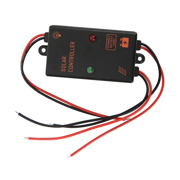 IP67 Vanntett Solcellepanelkontroller 24H Arbeid PWM Lading 5A 6V 12V Autojustering