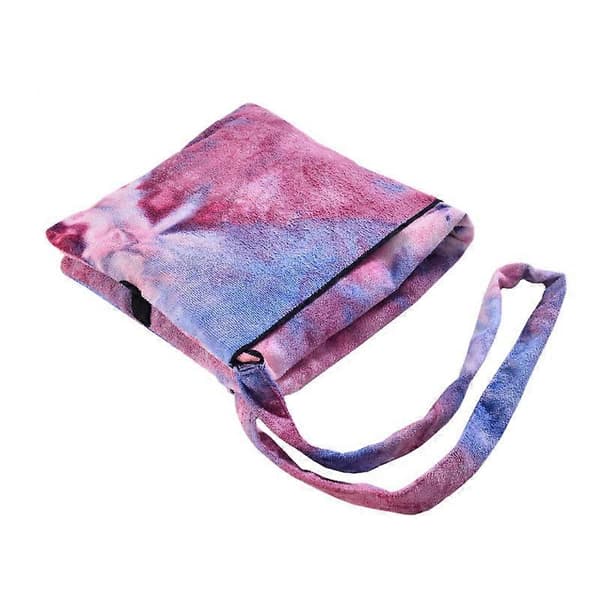 Strandhandduk Mikrofiber Solstol Strandhandduksöverdrag Pool Solstol purple