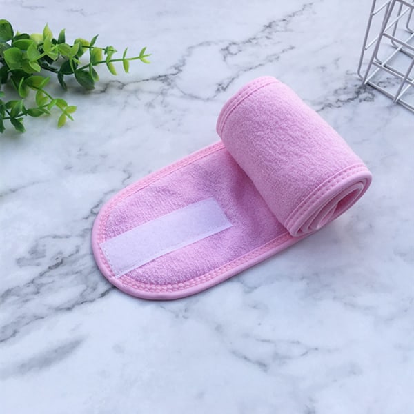 ansikts spa pannband Pink