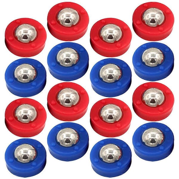 [DT]24 stk. Mini Shuffleboard Bordplateruller Kuler Shuffleboard Curling Erstatningstilbehør