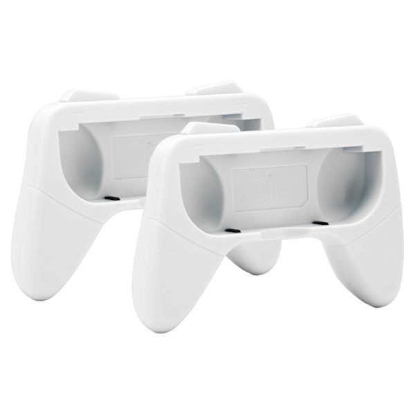 Switch OLED Controller Håndgrebssæt 2 Slidstærke Komfortbeskyttelsespuder Hvid