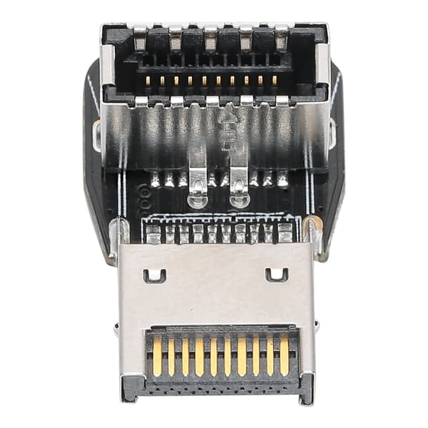 USB 3.1 10G 90 asteen kulma-adapteri emolevylle