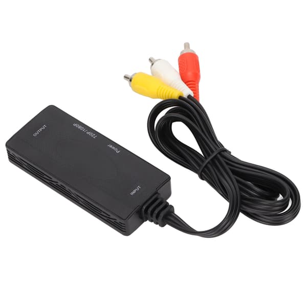HDMI til RCA AV Komposit Video Konverter til TV PC