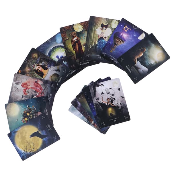 Fate Divination Tarotkort Bærbart Unikt Mønster Spådom Festspil Gave