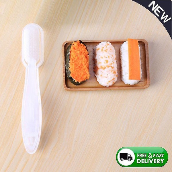 Sushi Maker Rice Form Bazooka Kött Rolling Tool Gör det själv-maskin White 1.6*2.8cm