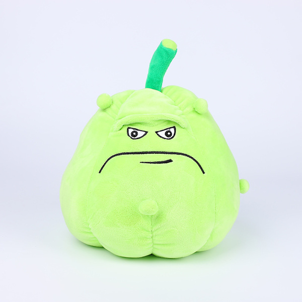 Plants vs Giants Zombie Sunflower and Peashooter Plush pumpkin 30cm