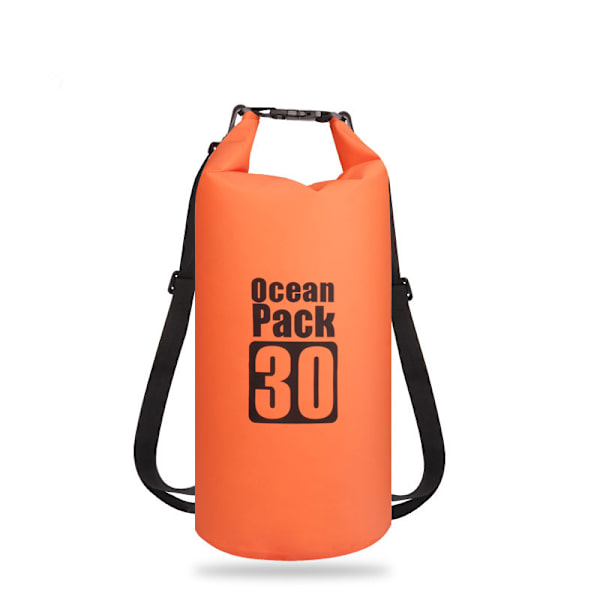 Flytande vattentät torrpåse orange 3L single shoulder strap