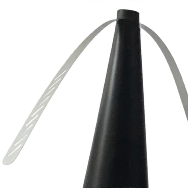 Fluevifte Bærbar Letvægtsflue til Campingture Husholdningsfest Sort[dt] Black