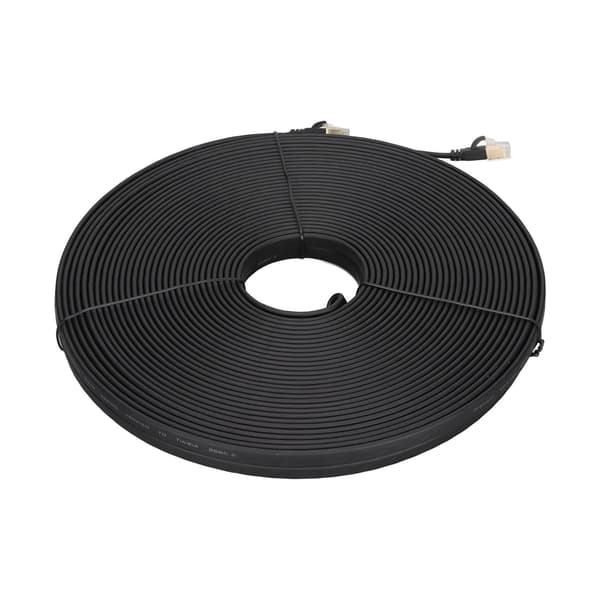 Cat8 Ethernet-kabel 40 Gbps 2000 MHz Höghastighetsinternetkabel för PC Router PS5 PS3 30m