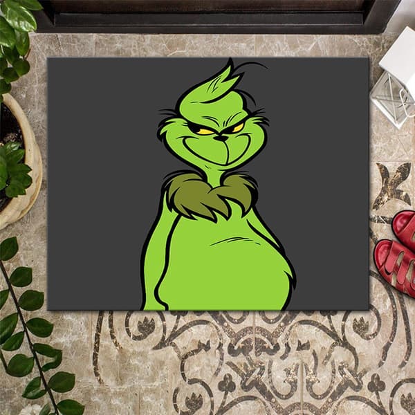 Sjov Grinch Klovn Julemåtte Entré Måtte, 40*60CM