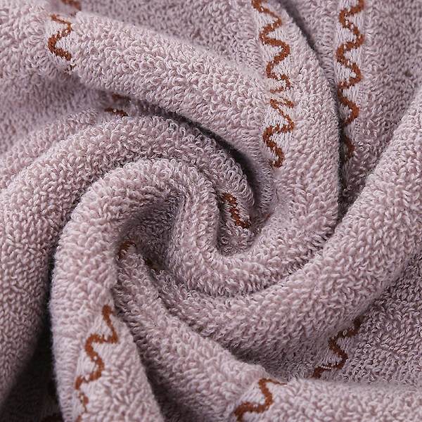 3-delad set av ren bomullshandduk, ansiktshandduk 3 colors 3pcs