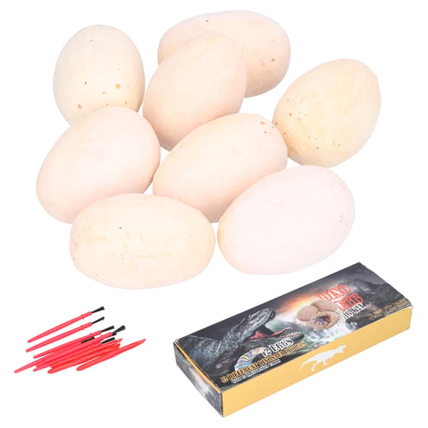 Dinosaur Egg Dig Kit Realistisk Simulering Arkeologi Pedagogisk Gave til Gutter Jenter Barn