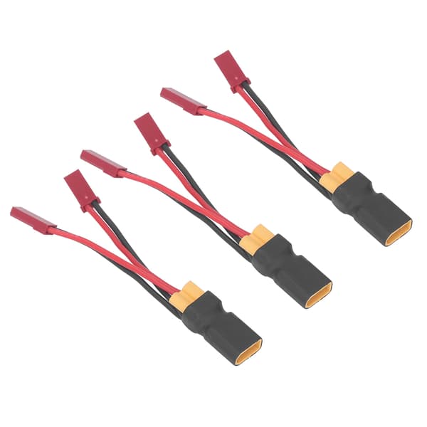 XT30 til JST Kabel Han Hun Silikone Ledning RC Batteri ESC Stik til RC Båd Bil Fly 3 stk
