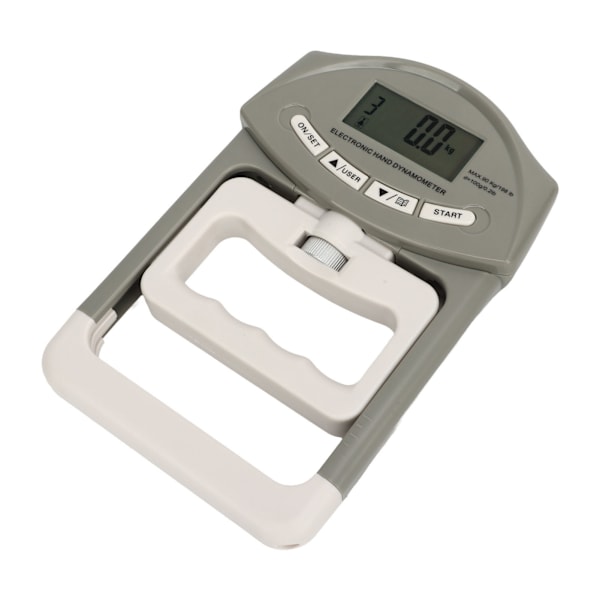 Digital Hand Dynamometer Grip Strength Tester Grå