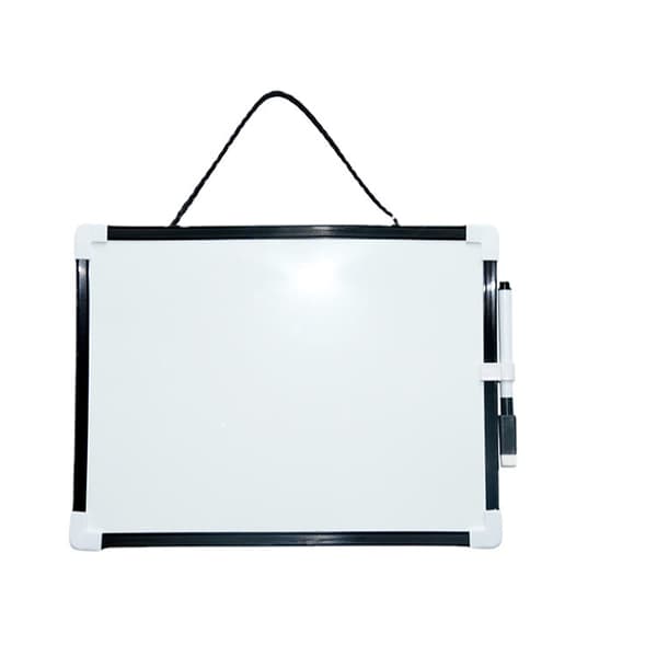 A4 magnetisk whiteboardtavle mini kontoropslagstavle notattavle og viskelæder