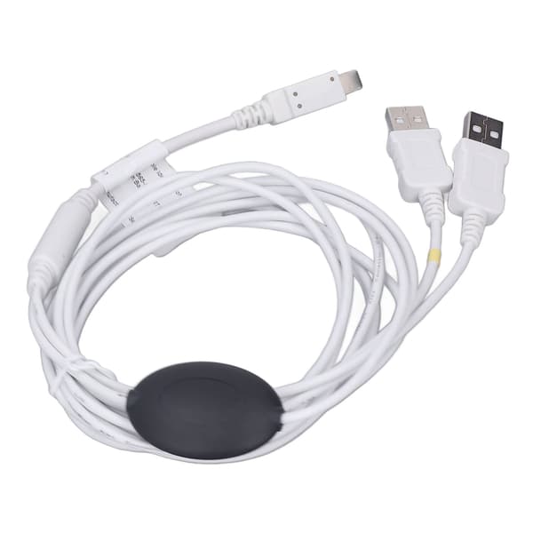 DCSD USB-kabel sanntidsdeteksjon ladekabel for iPhone 6S X svart