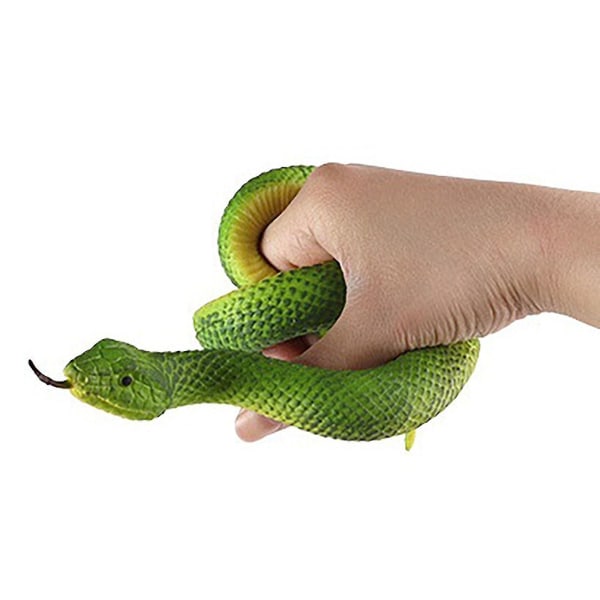 Realistiska Fake Snake Toy Rubber Snake Character Prank Props