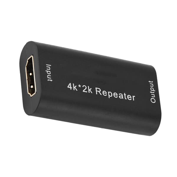 HDMI Repeater Extender 40M Signalforstærker 1080P 3D HDTV Adapter Sort