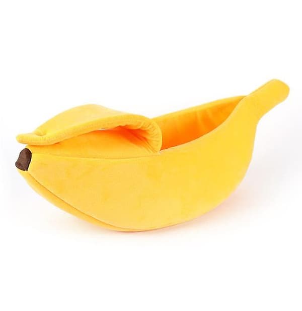 Banan Katt Seng Hus Morsom Søt Koselig Kattematte Senger S