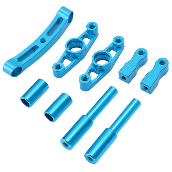 Styreservo montering i aluminiumslegering RC bil opgraderingsdele til Tamiya TT01