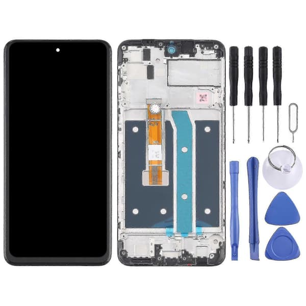 (Ny) Frontramme LCD-ramme til Nokia 7 TA-1041 White