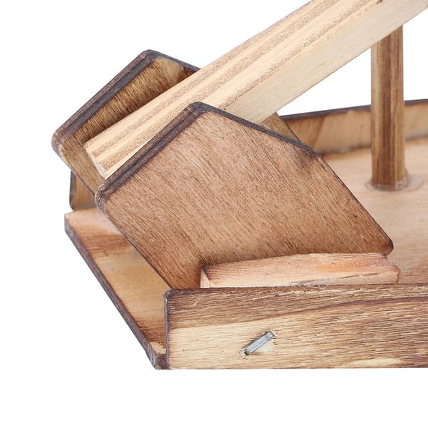Træskibsmodel DIY Kit Sejlbådsdekoration Legetøjsgave