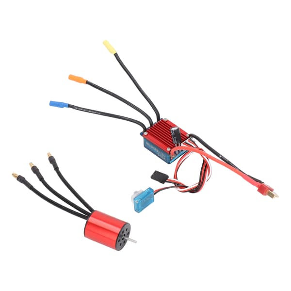 S2430 7200KV Børsteløs Motor 25A ESC Hastighetskontroller for 1/16 1/18 RC Bil