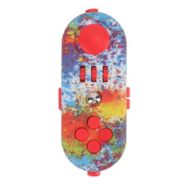Fidget-lelu stressiä ja mielialan parantamista varten - Kannettava ahdistuksen aistihavaintolelu, jossa on EDC-fidget-ohjainlevy 11 graffitivärissä Graffiti Color