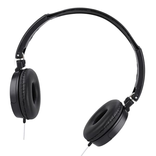 Sammenleggbare Kablede Stereo Hifi Musikk Hodetelefoner