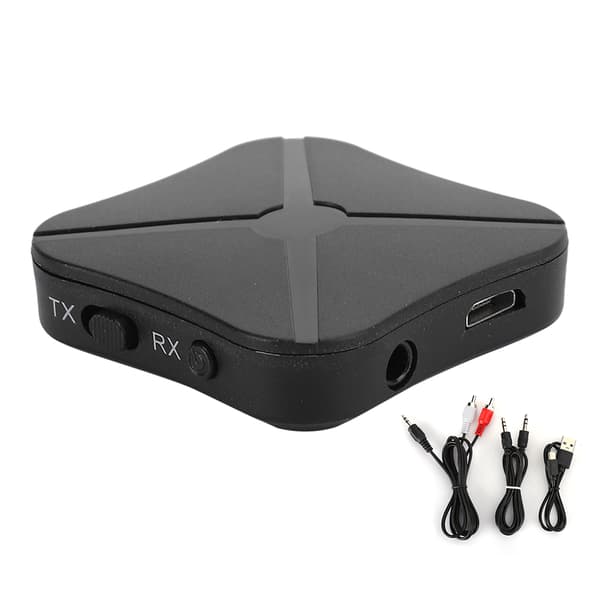 2 i 1 Trådløs Bluetooth 5.0 Audio Transmitter Receiver HIFI Musik Adapter RCA