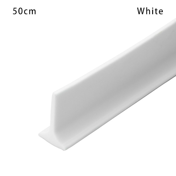 Vannstopper Vannholderlist GRÅ 100CM White 50cm