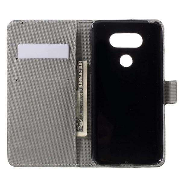 Plånboksfodral LG G5 – Prickigt med Uggla—dt animals and animal patterns