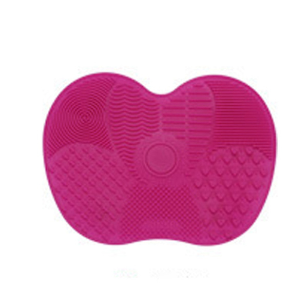 Sminkborstar Rengöringskuddar Skrubbbordsverktyg Rose Red
