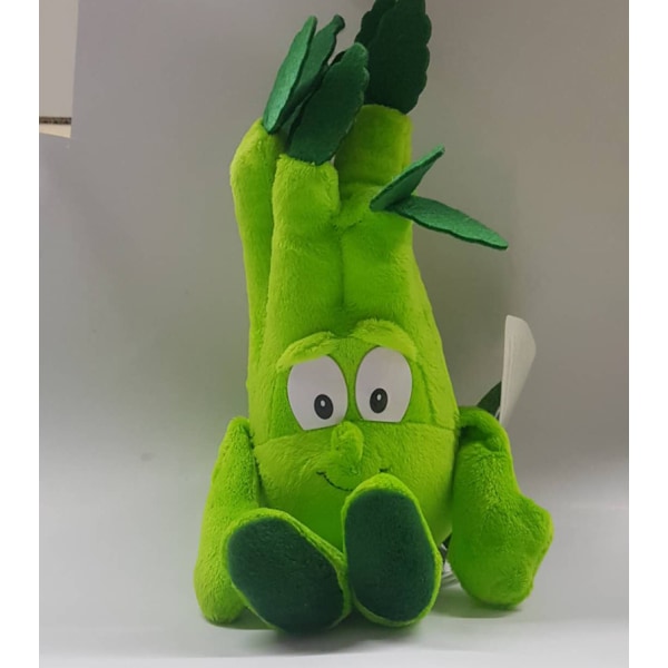 Söt tecknad frukt grönsak plysch leksak docka Celery