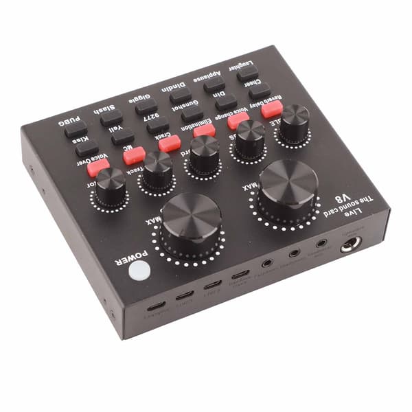 Metallinen Bluetooth-äänikortti PC-pelaamiseen V8a2