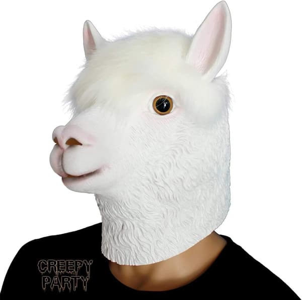 Kostyme Nyhet Halloween Kostymefest Lateks Dyrehode M