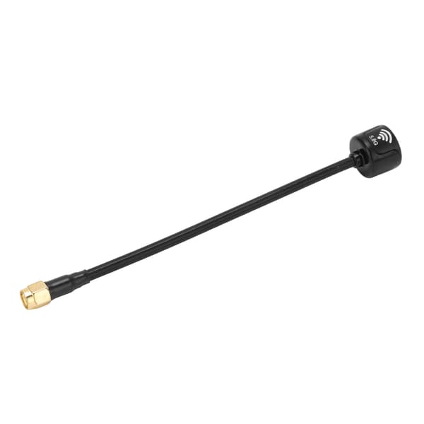 FPV Drone Antenne 5.8GHz SMA Intern Pin Høj Forstærkning 155mm Sort