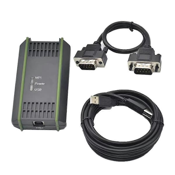 6ES7 972-0CB20-0XA0 Programmeringskabel USB-MPI til Siemens S7 200/300/400 PLC USB til MPI/DP/PPI PC-adapter RS485 0CB20 3m Svart