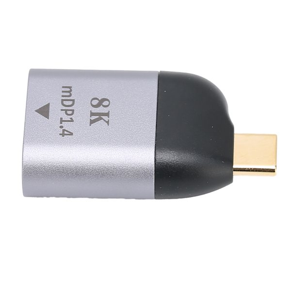Type C Han til Mini DP Adapter 4K 60Hz Bærbar til Windows Android OS X Videoudgang