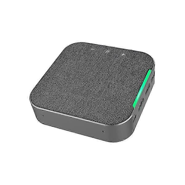 Smart Dockingstation Konferencehøjttaler Videokonference Omnidirektionel Mikrofonhub kompatibel med PC Bærbar Computer[dt] Gray